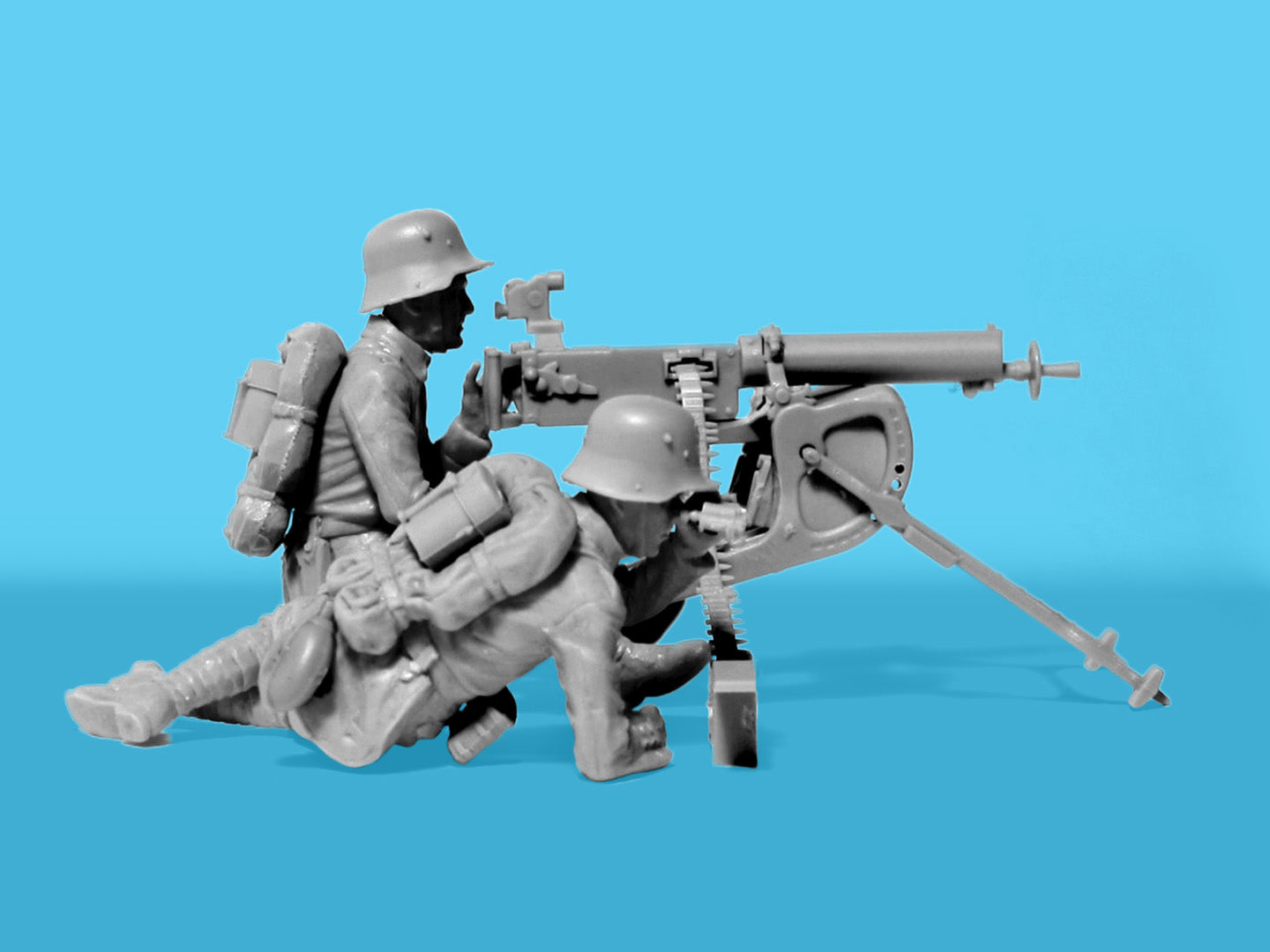 ICM 35724 Tankabwehr 1918 (4 Figures) 1/35 – imagen 3