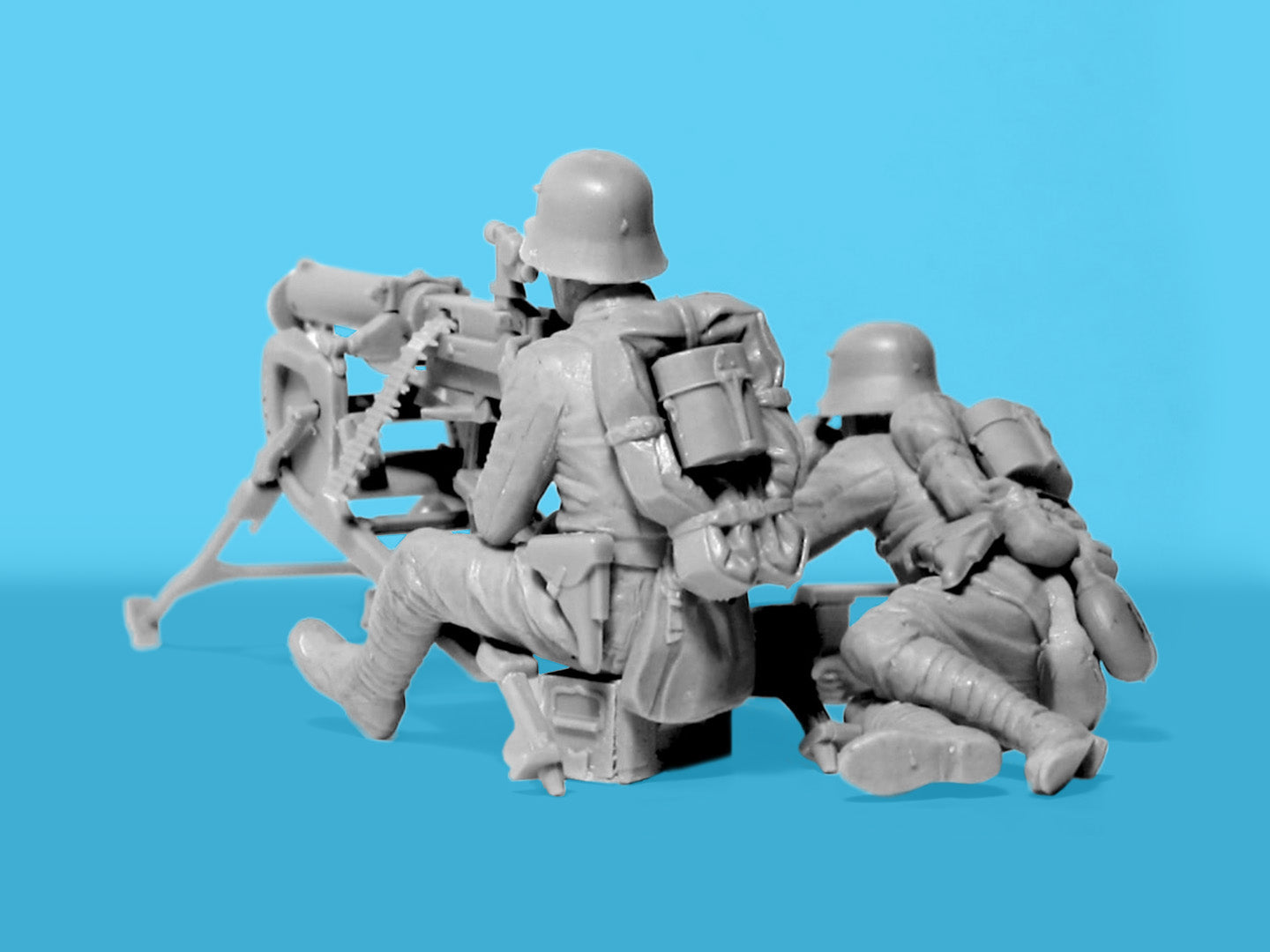 ICM 35724 Tankabwehr 1918 (4 Figures) 1/35 – imagen 4
