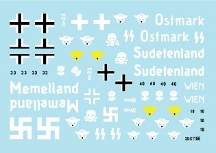 Star Decals 35-C1186 Ordnungs Polizei # 1 1/35 – Bild 3