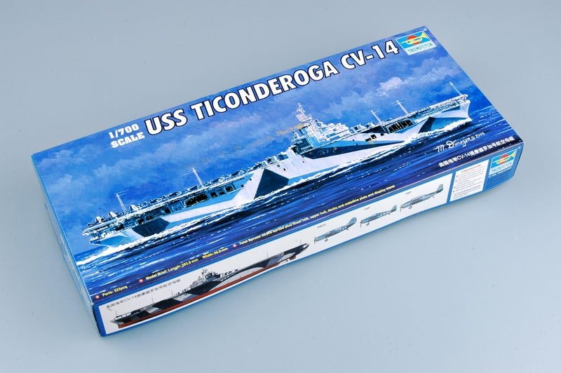 Trumpeter 05736 USS Ticonderoga CV-14 1/700 – Bild 2