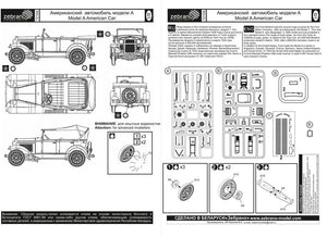 Zebrano 72109 Model Ford A American Car 1/72 – Bild 3