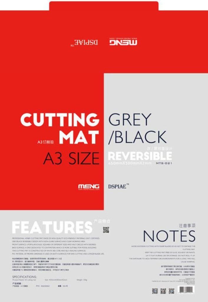 Meng Model MTS-021 Hobby Cutting Mat A3 – immagine 4