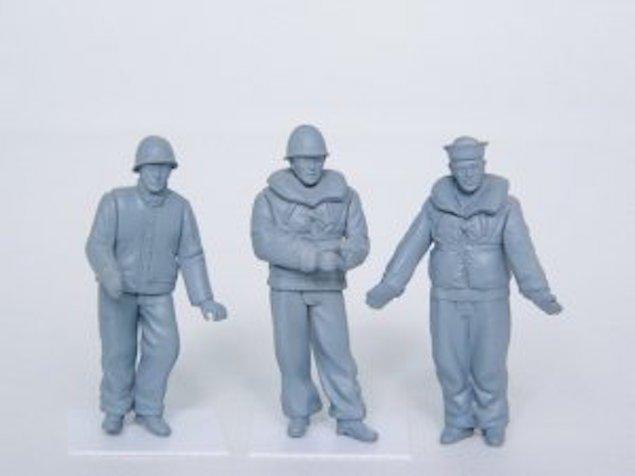 Trumpeter 00408 WW2 USN LCM crew 1/35 – imagen 3