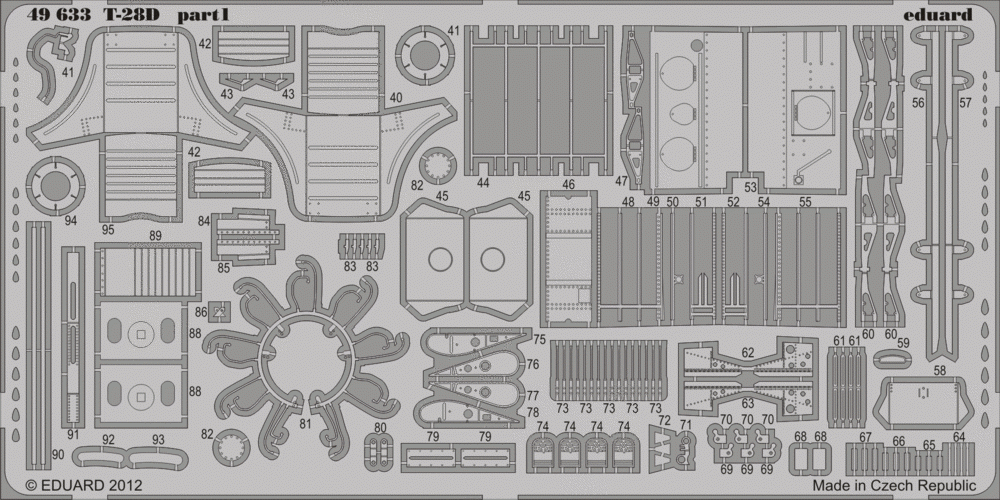 Eduard 49633 T-28D S. A. 1/48 RODEN – Bild 2