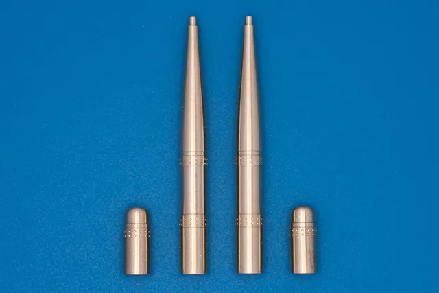 Canons Hispano 20 mm RB Model 32AB09 pour Spitfire (ailes E et C) : 2 canons et 2 emplacements, échelle 1/32  – image 3