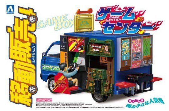 Aoshima 00829 GAME CENTER ABESHI 1/24
