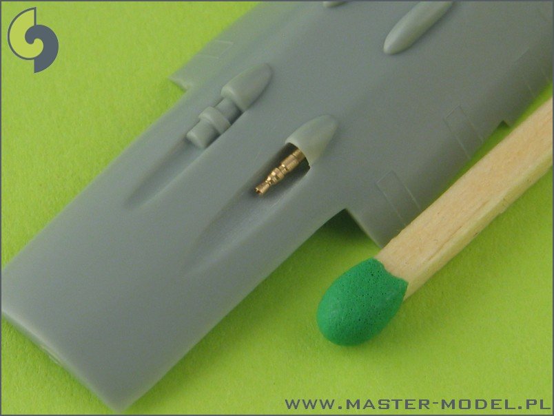 Master AM-72-013 Fw 190 A6 armament set (MG 17, MG 151 barrel tips) &amp;amp; Pitot Tube – imagen 3