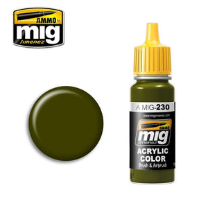 AMMO of Mig Jimenez 0230 RLM 82 CAMO GREEN 17ml.
