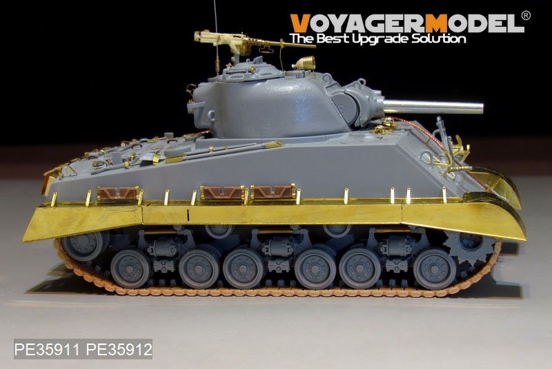 Voyager Model PE35912 WWII US M4A3 HVSS Fenders/Track Cover for DRAGON 1/35 – imagen 3
