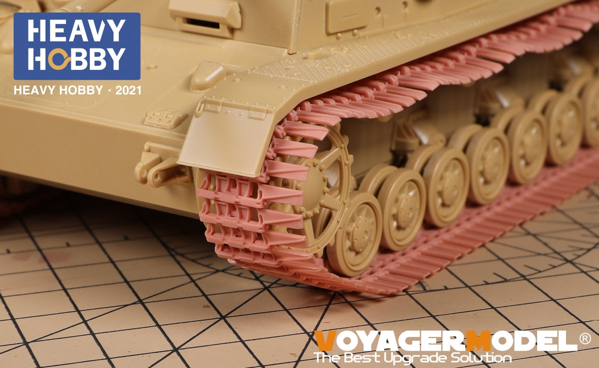Heavy Hobby PT35012 WWII German Pz.III/IV Winterketten Tracks Pattern B 1/35 – Bild 2