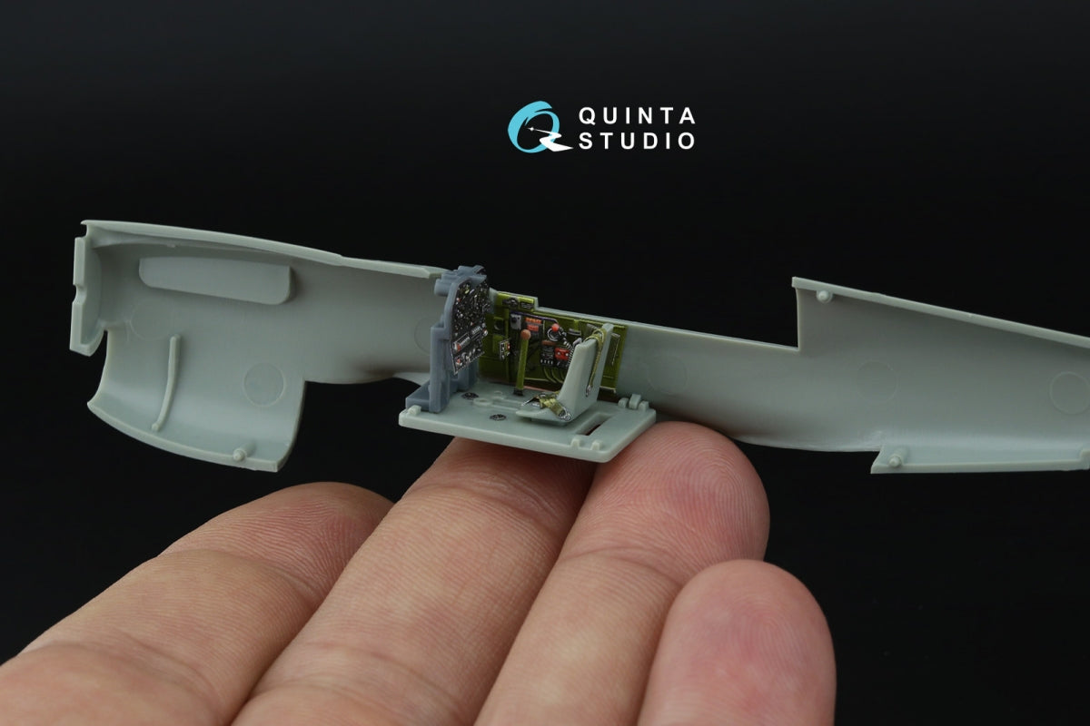 Quinta Studio QD+72214 P-40N Warhawk 3D-Printed &amp;amp; coloured Interior on decal paper (Academy) (with 3D-printed resin parts) 1/72 – Bild 9