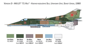 Italeri 2817 MiG-27/MiG-23BN Flogger 1/48 – imagen 10