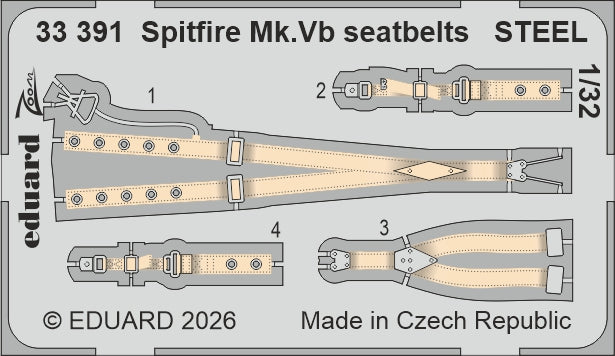 Eduard BIG33176 Spitfire Mk. Vb for Kotare 1/32 – image 4