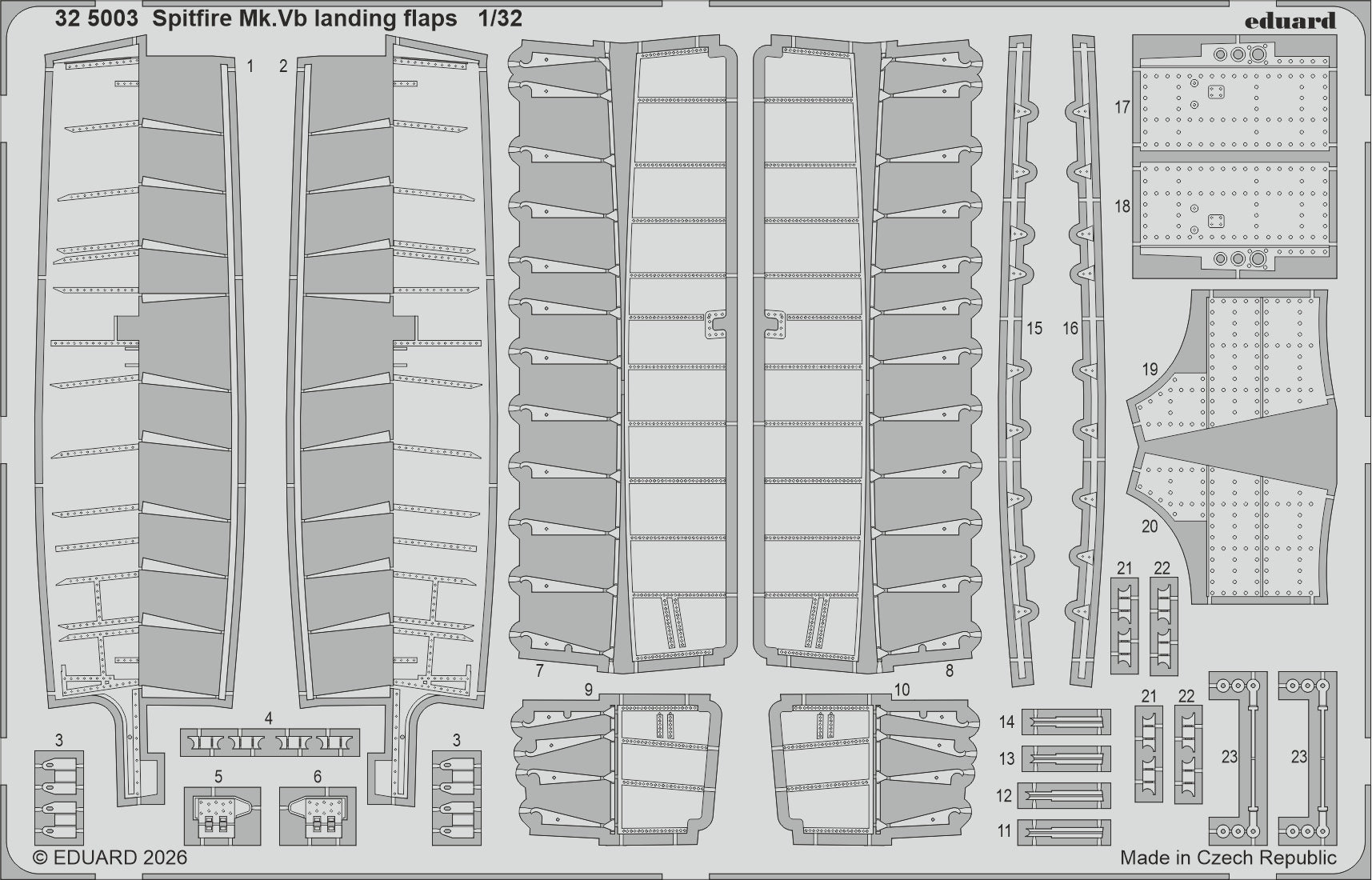 Eduard BIG33176 Spitfire Mk. Vb for Kotare 1/32 – image 3