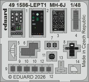 Eduard BIG49478 MH-6J for ICM 1/48 – Bild 2