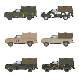 AK Interactive AK35031 M1008 TROOP CARRIER WITH TARP 1/35 – imagen 12