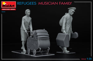 MiniArt 38084 REFUGEES. MUSICIAN FAMILY 1/35 – zdjęcie 6
