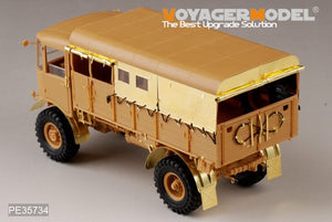 Maquette Voyager PE35734 Camion AEC Matador britannique de la Seconde Guerre mondiale, première version, pour AFV 35236, échelle 1/35  – image 4