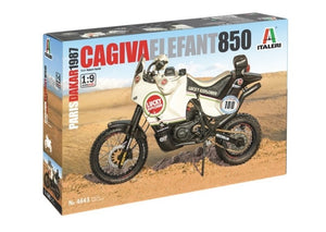 Italeri 4643 Cagiva Elefant 850 Paris-Dakar 1987 1/9 – immagine 2