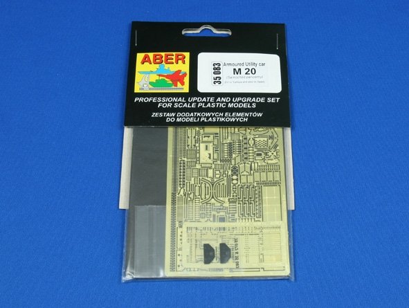 Aber 35083 Samochód pancerny M20 (TAM,ITA) 1/35 – imagen 3