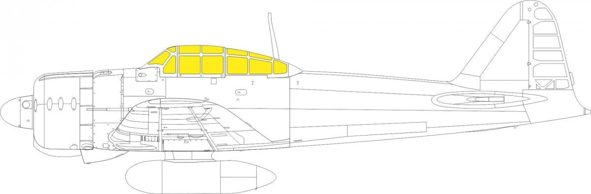 Eduard 644189 A6M3 Zero LööKplus EDUARD 1/48 – image 3