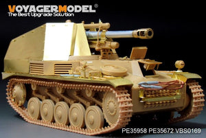 Voyager Model PE35958 WWII German self-propelled howitzer Wespe basic For TAMIYA 35200/35358 1/35 – immagine 20