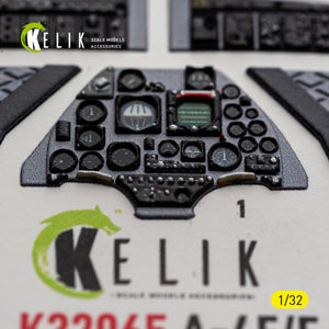 KELIK K32065 A-4E/F SKYHAWK - interior 3D decals for Hasegawa kit 1/32 – imagen 3