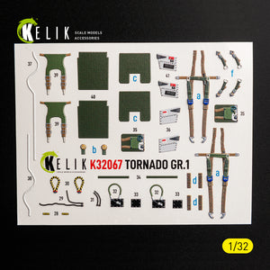KELIK K32067 TORNADO GR.1 - interior 3D decals for Revell kit 1/32 – imagen 4