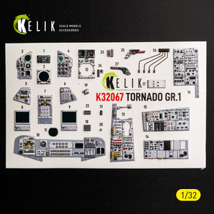 KELIK K32067 TORNADO GR.1 - interior 3D decals for Revell kit 1/32 – imagen 5
