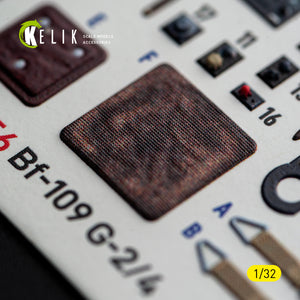 KELIK K 32056 Bf-109 G2/4 - interior 3D decals for Revell kit 1/32 – imagen 5