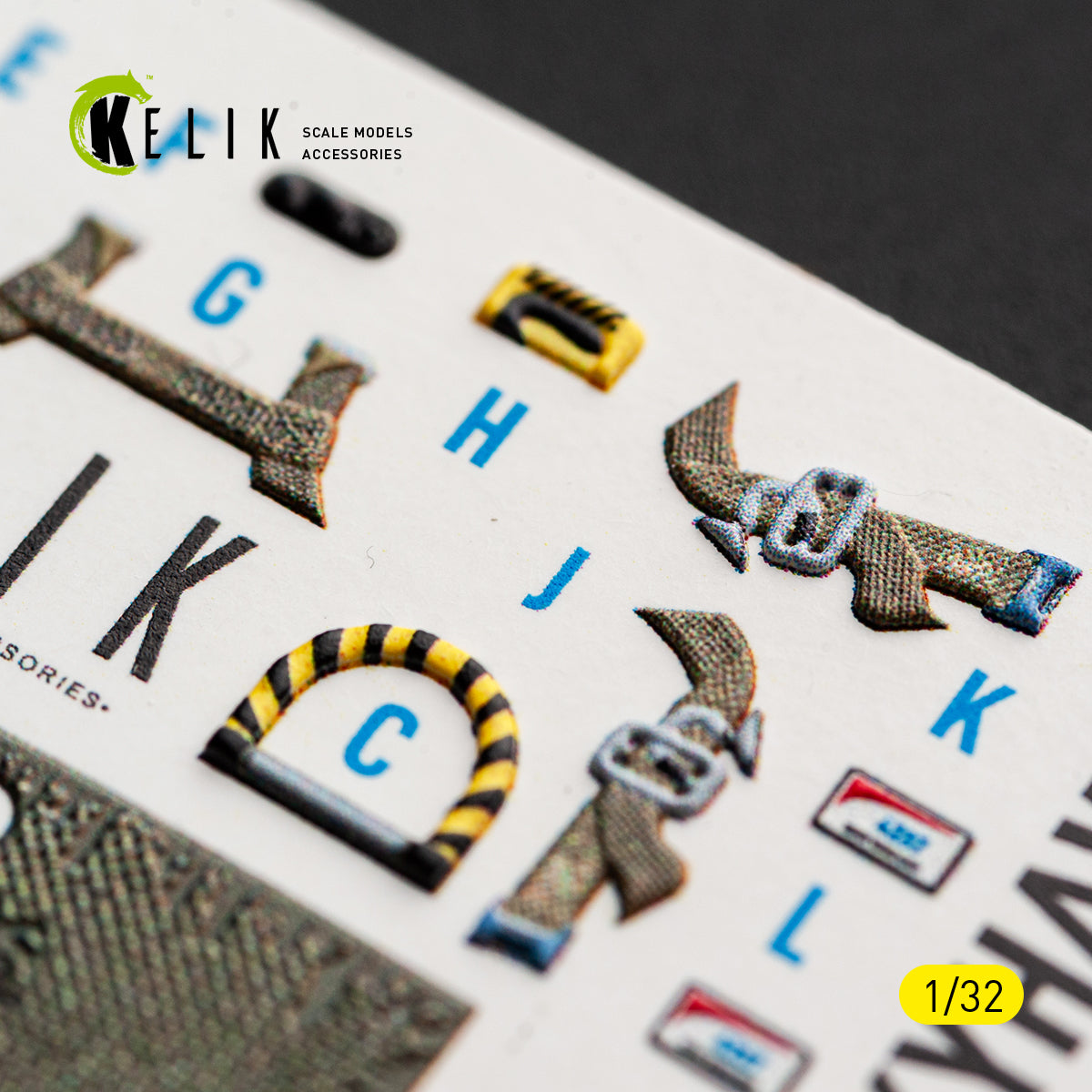 KELIK K32065 A-4E/F SKYHAWK - interior 3D decals for Hasegawa kit 1/32 – imagen 6