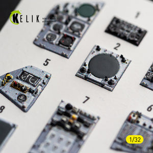 KELIK K32067 TORNADO GR.1 - interior 3D decals for Revell kit 1/32 – imagen 8