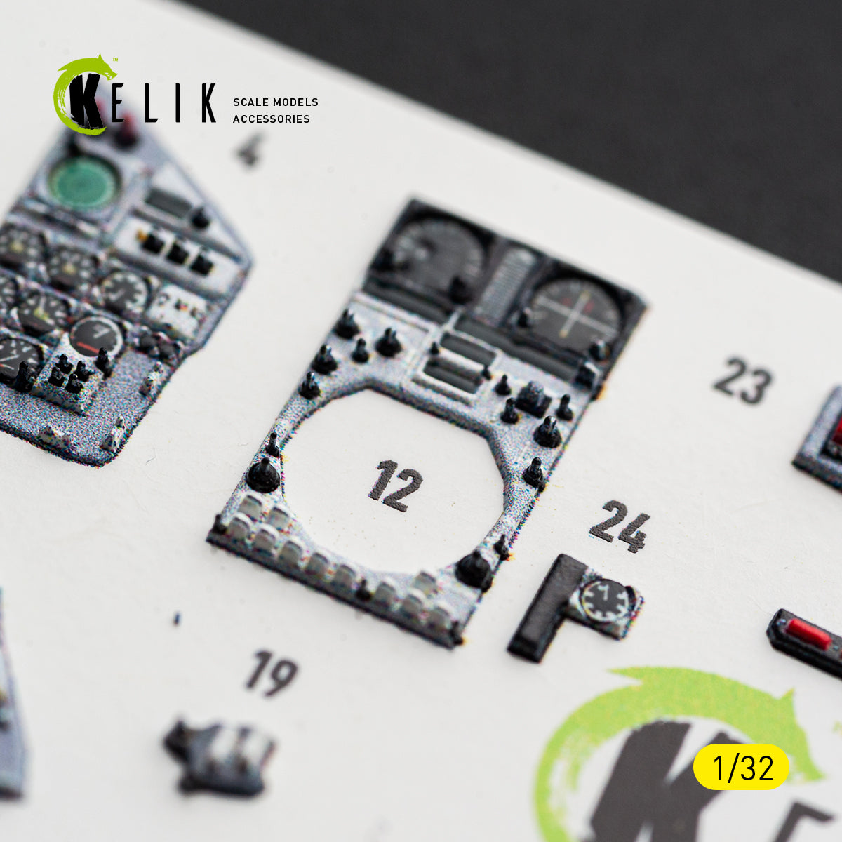 KELIK K32067 TORNADO GR.1 - interior 3D decals for Revell kit 1/32 – imagen 9