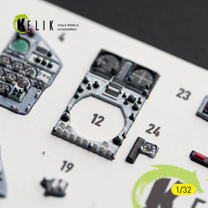 KELIK K32067 TORNADO GR.1 - interior 3D decals for Revell kit 1/32 – imagen 9