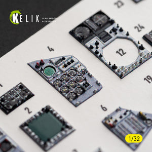 KELIK K32068 TORNADO ECR - interior 30 decals for Revell kit 1/32 – imagen 8
