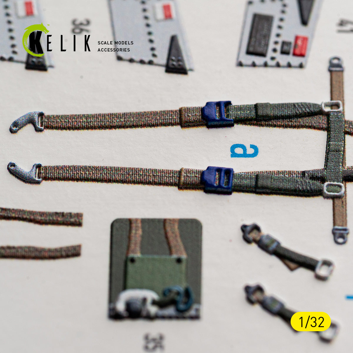 KELIK K32067 TORNADO GR.1 - interior 3D decals for Revell kit 1/32 – imagen 11