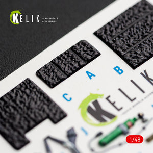 KELIK K48181 F-15.1 (Late) - interior 3D decals for Hasegawa kit 1/48 – Bild 4