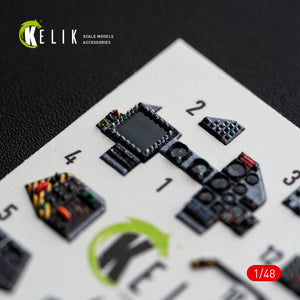 KELIK K48183 AMX - interior 3D decals for HobbyBoss kit 1/48 – immagine 7