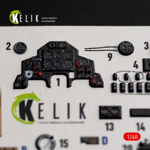 KELIK K48184 Defiant Fi - interior 3D decals for Trumpeter kit 1/48 – imagen 5