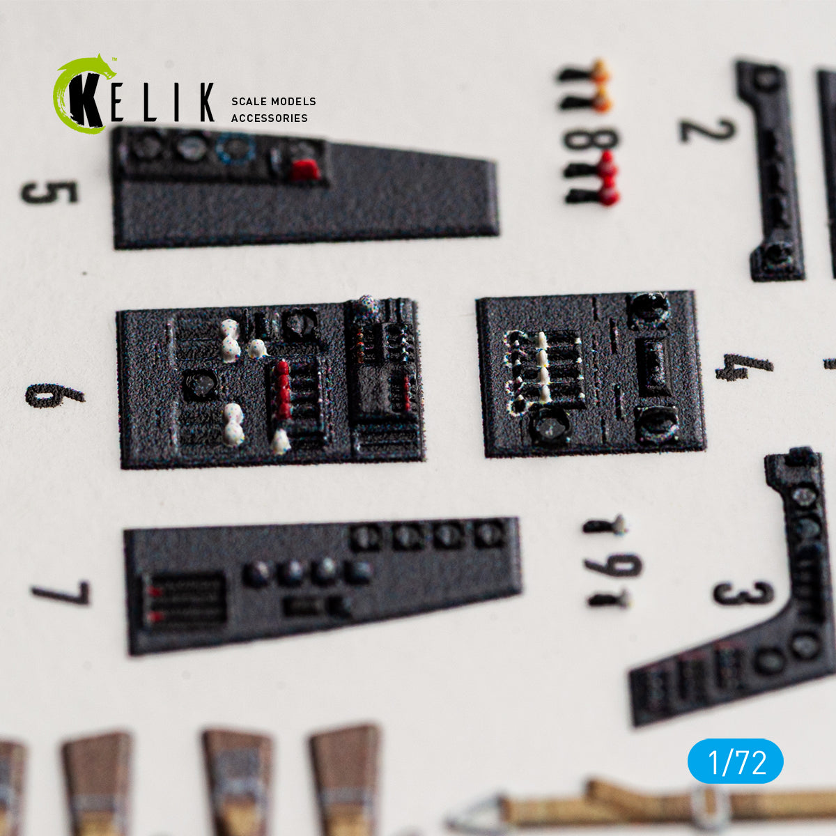 KELIK K72240 FW-200 C-5/C-8 - interior 30 decals for Revell kit 1/72 – imagen 4