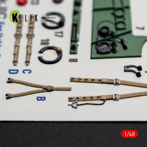KELIK K48173 Hurricane Mk.IIC - interior 3D decals for HobbyBoss kit 1/48 – imagen 5