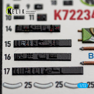 KELIK K72234 Mirage-20000 - interior 3D decals for DreamModel kit 1/72 – Bild 5