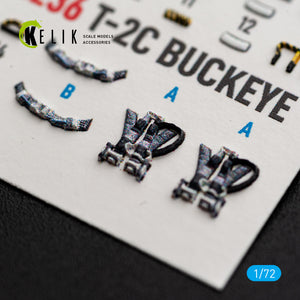 KELIK K72236 T-2C BUCKEYE - interior 3D decals for Wolfpack kit 1/72 – image 5