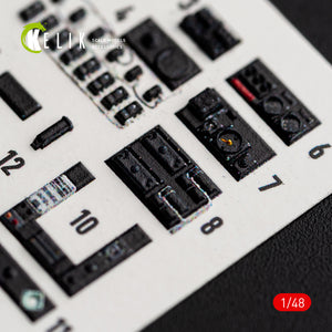 KELIK K48184 Defiant Fi - interior 3D decals for Trumpeter kit 1/48 – imagen 3
