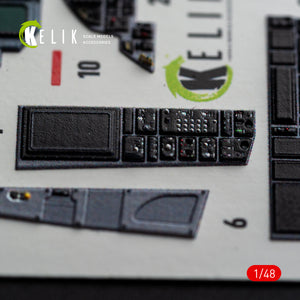KELIK 48185 F-15E (Late) - interior 3D decals for Hasegawa kit 1/48 – image 9