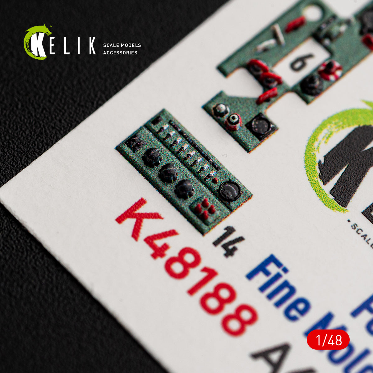 KELIK K48188 A6M5a - interior 3D decals for Fine Molds kit 1/48 – immagine 7