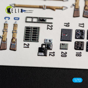 KELIK K72240 FW-200 C-5/C-8 - interior 30 decals for Revell kit 1/72 – imagen 7