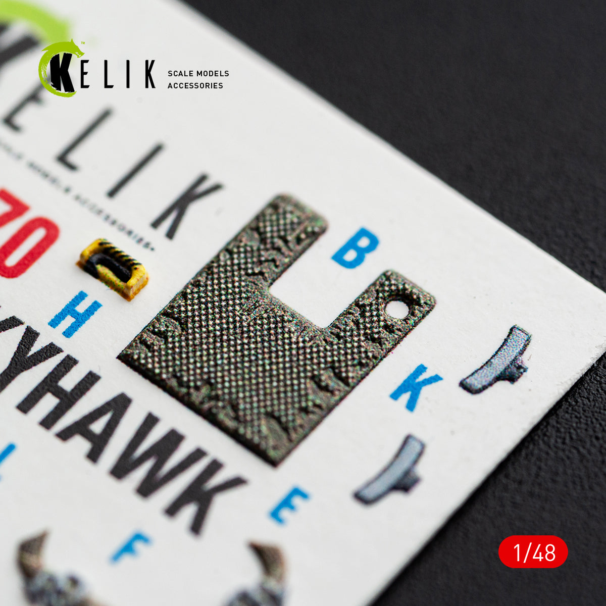 KELIK K48170 A-4M SKYHAWK - interior 3D decals for Hasegawa kit (1/48) – imagen 3
