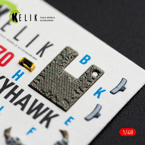 KELIK K48170 A-4M SKYHAWK - interior 3D decals for Hasegawa kit (1/48) – imagen 3