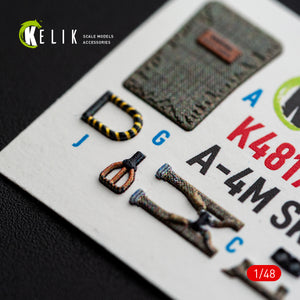 KELIK K48170 A-4M SKYHAWK - interior 3D decals for Hasegawa kit (1/48) – imagen 2